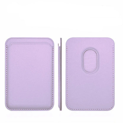 Porte-carte MagSafe Wallsafe en cuir vegan, coloris au choix