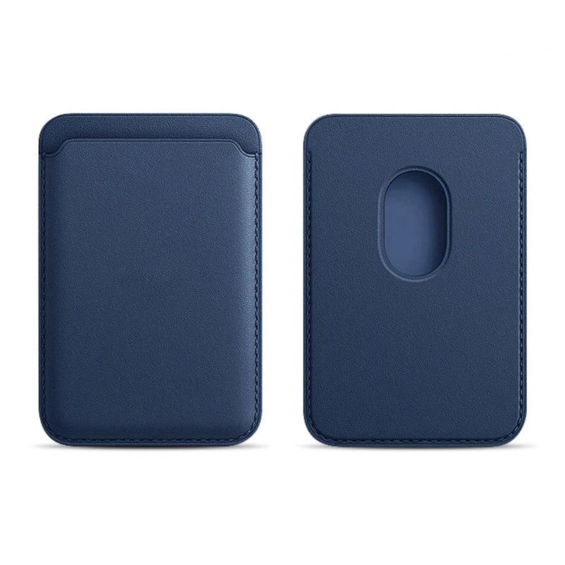 Porte-carte magnétique Wallsafe fixé sur un iPhone