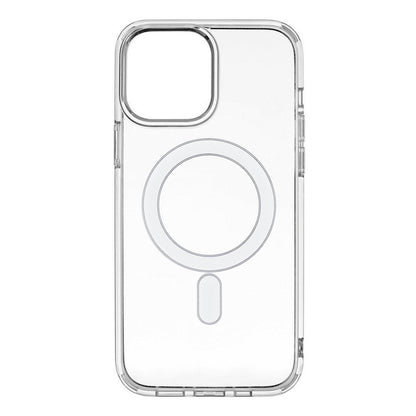 Coque transparente compatible MagSafe anti-choc Wallsafe